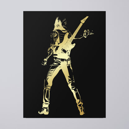 Chaos, Screaming, Roll Credits - Johnny Foil Print