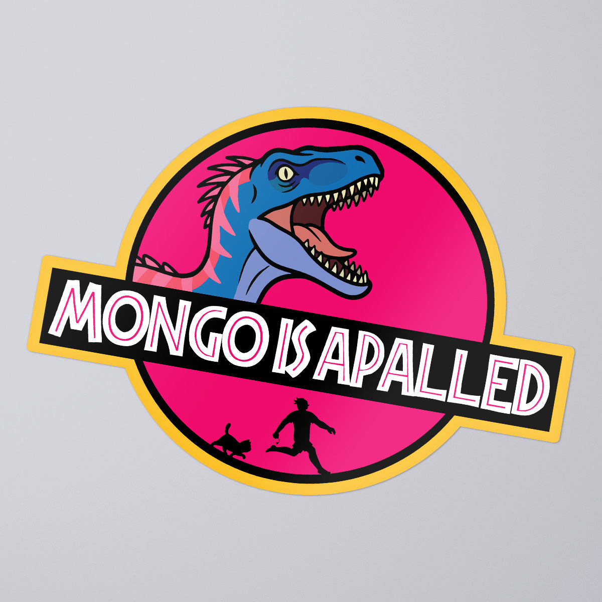 Mongo Is Apalled - Dungeon Crawler Carl Sticker