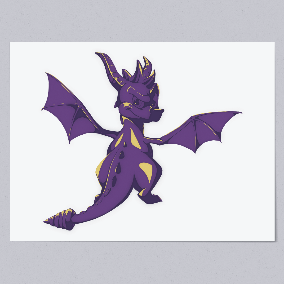 I Think I Smell A Bar-B-Que! - Spyro Art Print