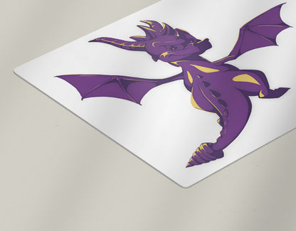 I Think I Smell A Bar-B-Que! - Spyro Metal Art Print