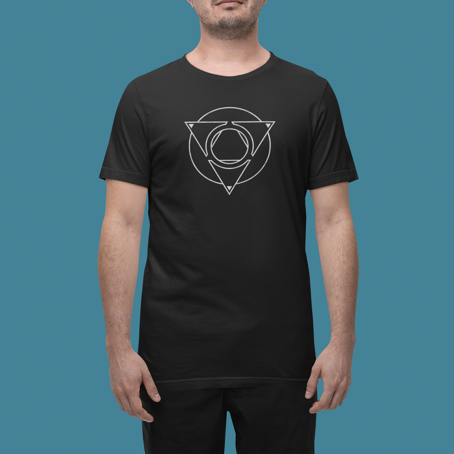 CONTAIN - Geometric Sigil T-Shirt