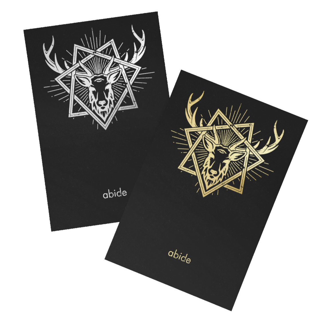 ABIDE - Geometric Sigil Foil Card