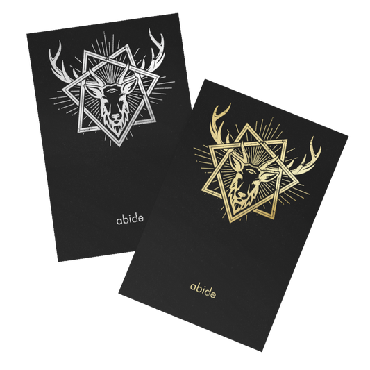 ABIDE - Geometric Sigil Foil Card