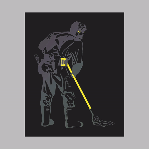 Sheaths Gonna Rattle - Ahti Foil Art Print