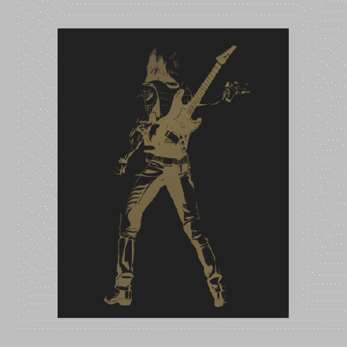 Chaos, Screaming, Roll Credits - Johnny Foil Print