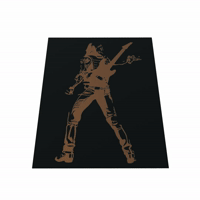 Johnny - Gold Foil Print