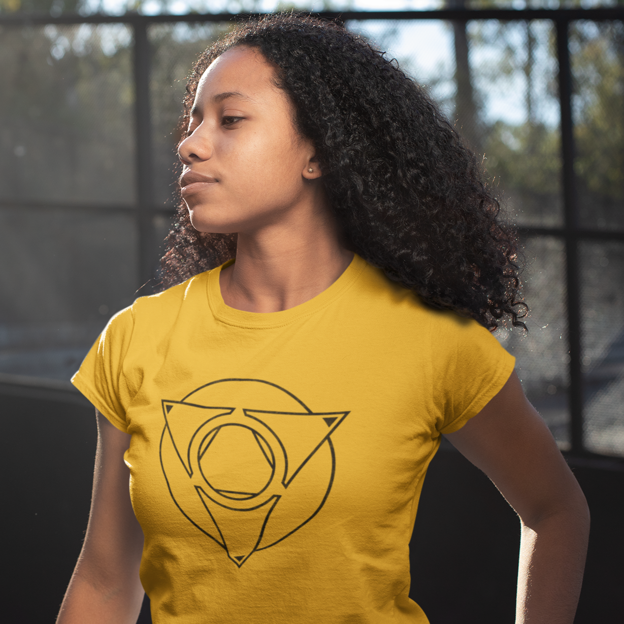 CONTAIN - Geometric Sigil T-Shirt