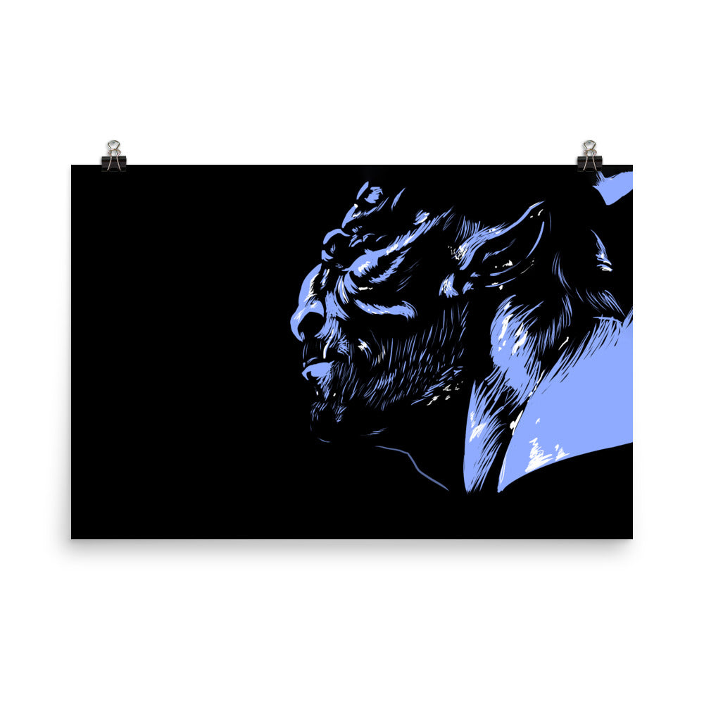 Blue Bulls - Poster Print